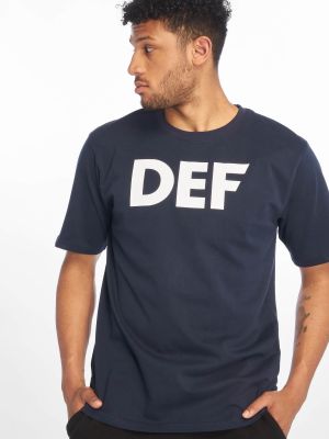 Тениска Def синьо