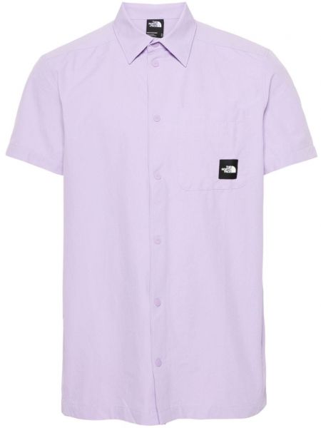 Marškiniai The North Face violetinė