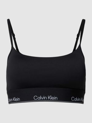 Biustonosz Calvin Klein Performance czarny