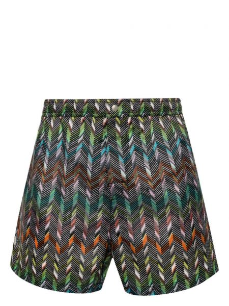 Painettu shortsit Missoni musta