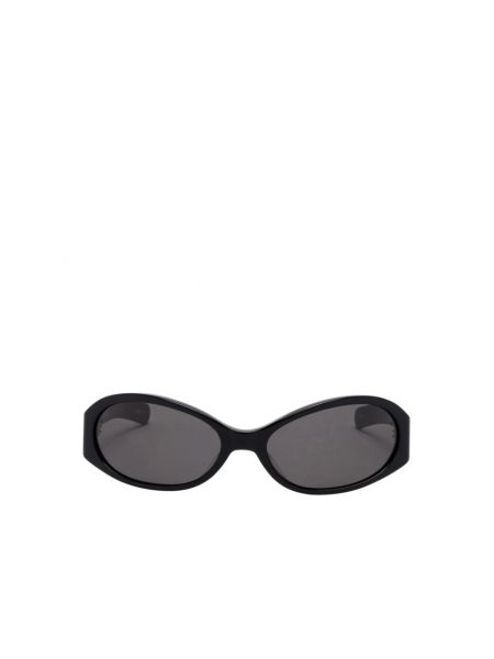 Czarne okulary przeciwsłoneczne Flatlist