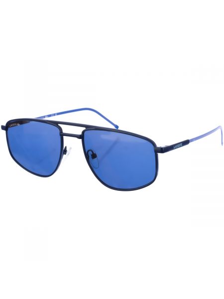 Okulary przeciwsłoneczne Lacoste niebieskie