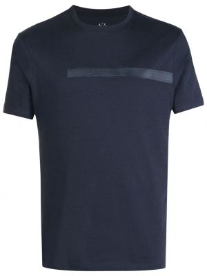 T-shirt à imprimé Armani Exchange bleu