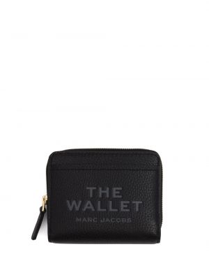 Usnjena denarnica s potiskom Marc Jacobs