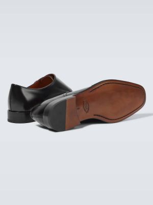 Kožne cipele u monk stilu Tod's crna