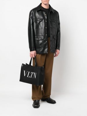 Shopper rankinė Valentino Garavani juoda