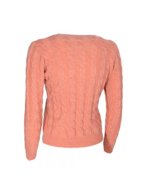 Jersey de lana de cachemir de tela jersey Cashmere Company rosa