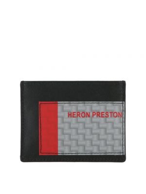 Portfel skórzany Heron Preston beżowy