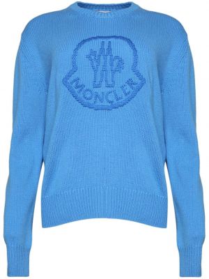 Megztinis Moncler mėlyna