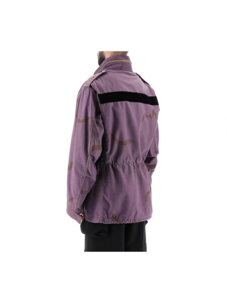 Chaqueta con capucha de camuflaje Oamc violeta