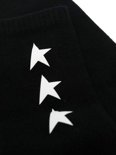 Chaussettes à imprimé à motif étoile Golden Goose