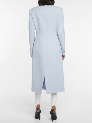 Cappotto di lana Wardrobe.nyc blu