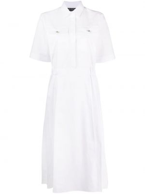 Плисирана мини рокля Piazza Sempione бяло