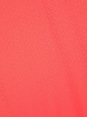 Echarpe à imprimé en jacquard Ferragamo rouge