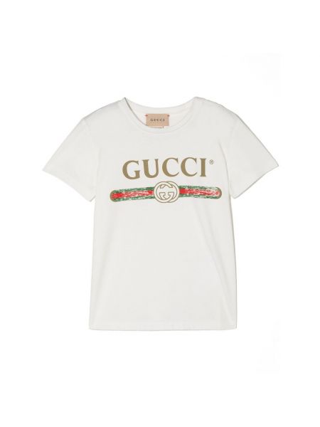 T-shirt Gucci, beżowy
