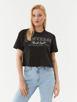 T-shirt Converse Schwarz