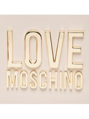 Batoh Love Moschino béžový