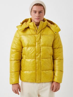 Утепленная куртка Esprit желтая