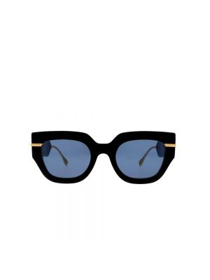 Okulary przeciwsłoneczne w geometryczne wzory Fendi
