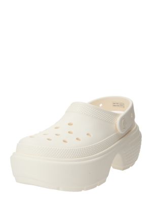 Памучни ниски обувки Crocs бяло