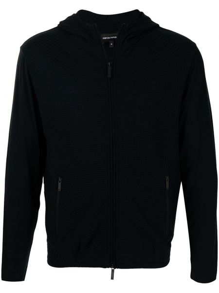 Sudadera con capucha Emporio Armani azul