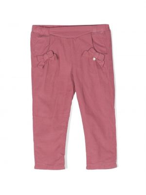 Pantaloni chino arco Tartine Et Chocolat rosa