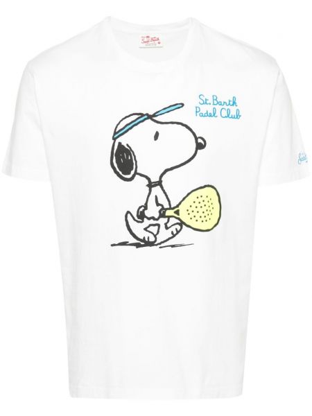 T-shirt Mc2 Saint Barth blanc