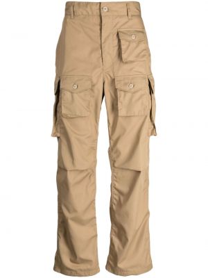 Pantalon cargo avec poches Engineered Garments marron