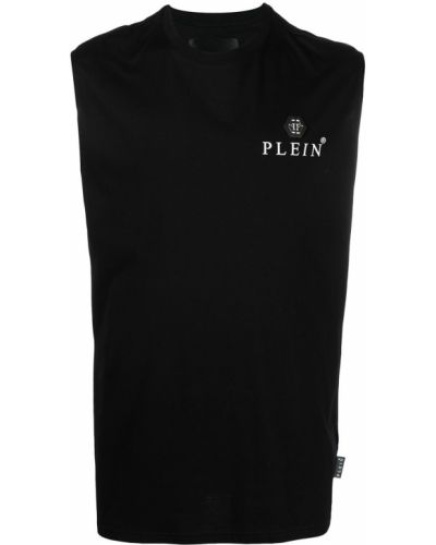 Camiseta sin mangas Philipp Plein negro