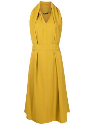 Прилепнала рокля Uma | Raquel Davidowicz жълто