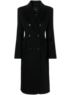 Vlnený kabát Pinko čierna
