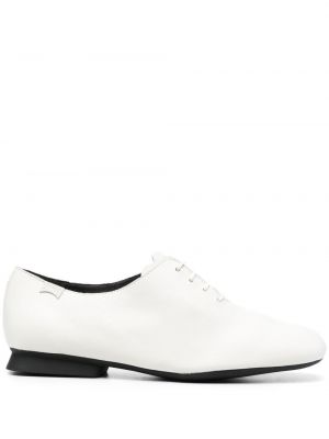 Pantofi cu șireturi din dantelă Camper alb