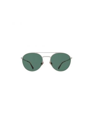 Однотонные очки солнцезащитные Mykita зеленые