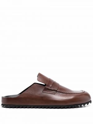 Slip on loafersy Officine Creative hnedá