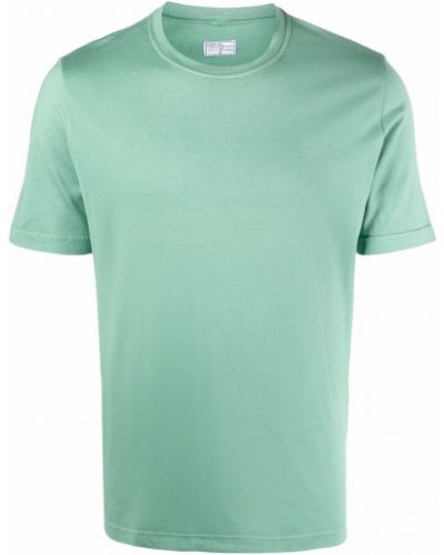 Camiseta de cuello redondo Fedeli verde