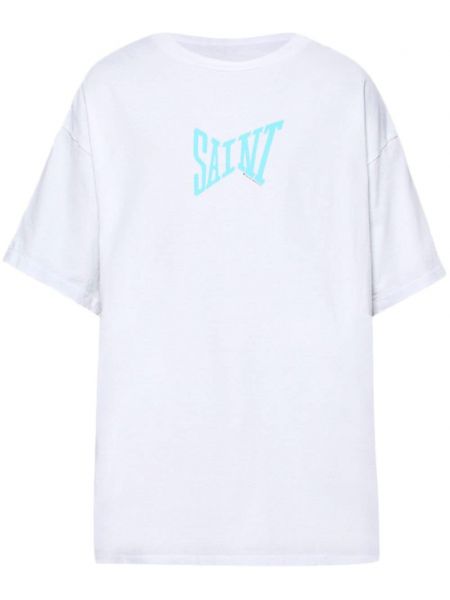 Kokvilnas t-krekls ar apdruku Saint Mxxxxxx