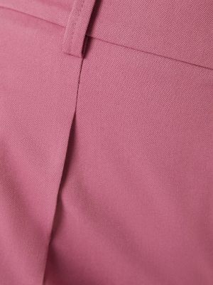 Pantaloni plissettati Bershka rosa