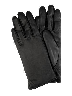 Rękawiczki skórzane Eem czarne