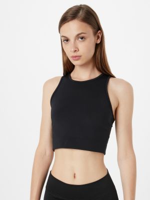 Sportiniai marškinėliai be rankovių Girlfriend Collective juoda