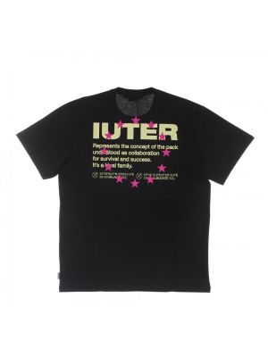 Koszulka w miejskim stylu Iuter czarna