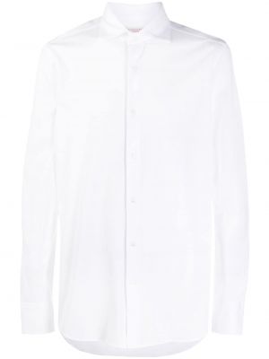 Риза slim Glanshirt бяло