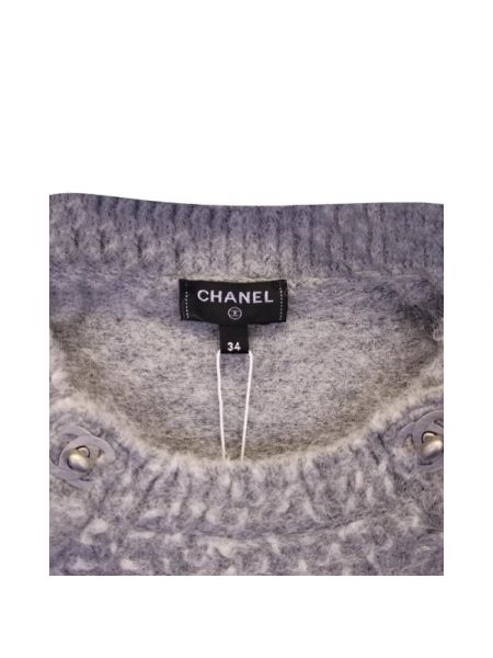 Top Chanel Vintage gris