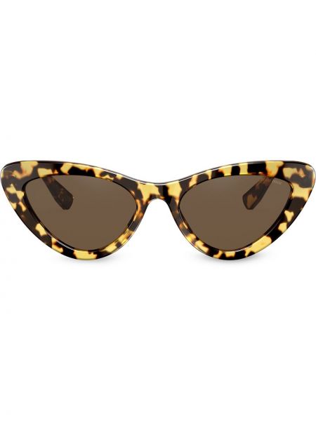 Glasögon Miu Miu Eyewear brun