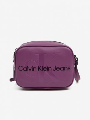 Crossbody táska Calvin Klein Jeans lila