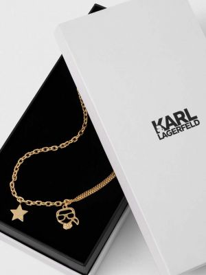 Naszyjnik Karl Lagerfeld złoty