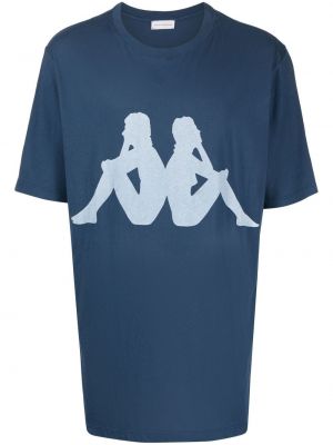 T-shirt oversize Faith Connexion blu