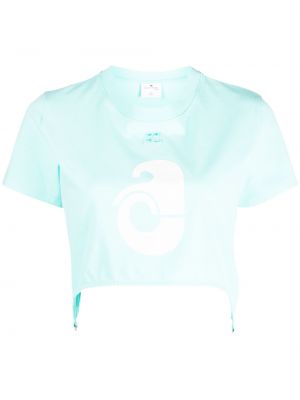 Crop top Courreges blå