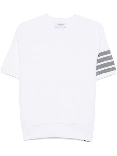 T-shirt Thom Browne hvid