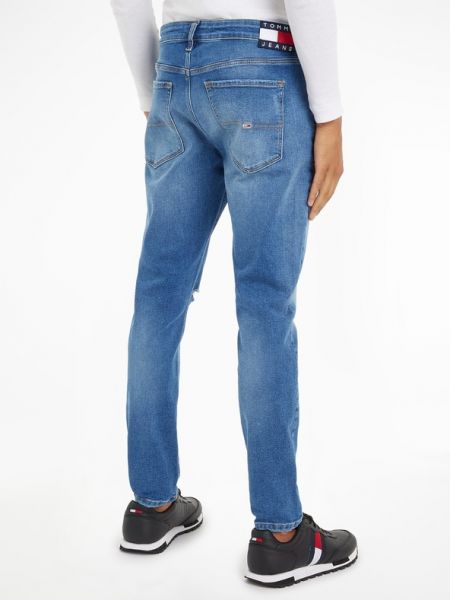 Skinny farmernadrág Tommy Jeans kék