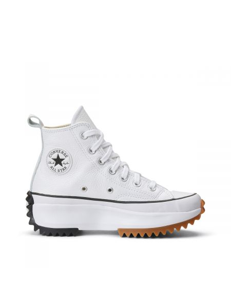 Zapatillas con plataforma de estrellas Converse blanco
